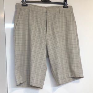Gray plaid Shorts